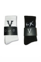 Pack chaussettes noir et blanc